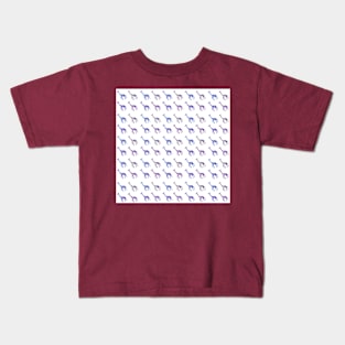 The Colorful Giraffes Kids T-Shirt